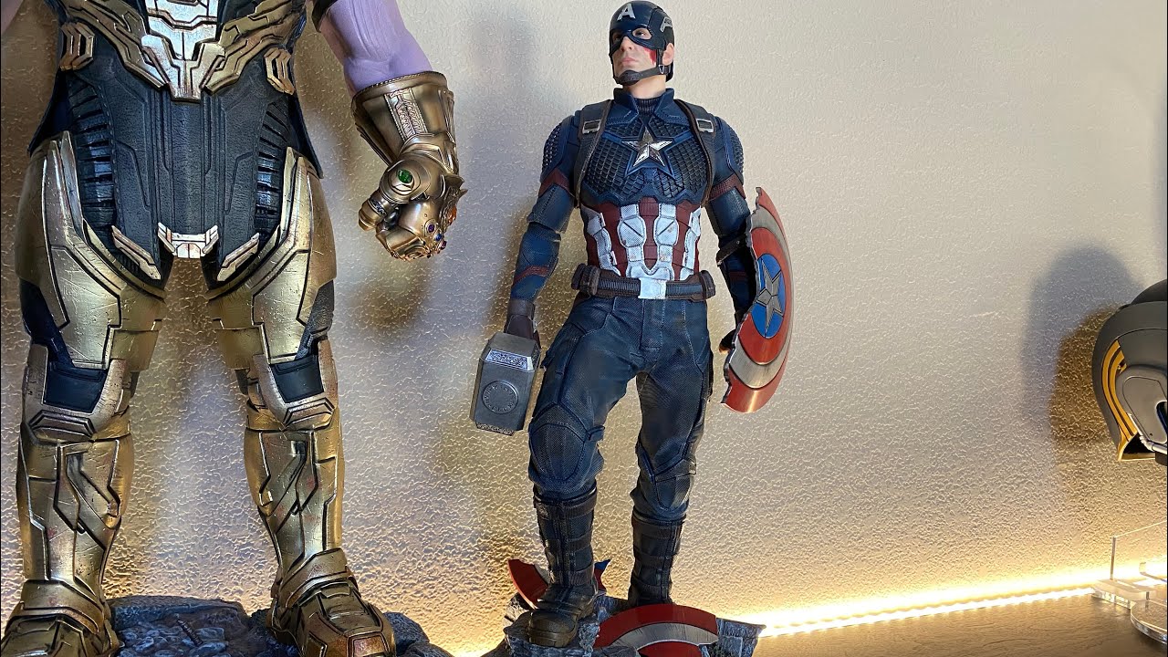 Iron Studios Captain America 1/4 scale statue unboxing