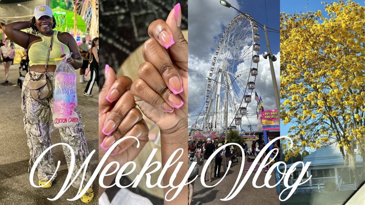 WEEKLY VLOG | Self Care, Unboxing's, Bibles & Blankets, Easter Prep + Strawberry Festival Date 🍓