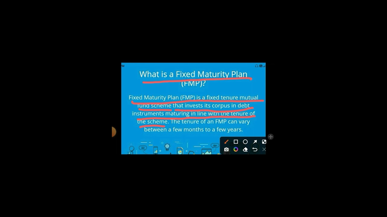 Fixed Maturity Plans (FMP).