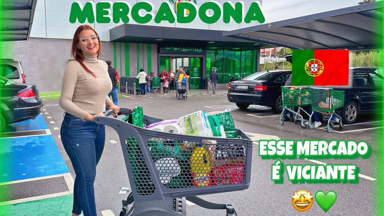 COMPRAS NO MERCADONA PORTUGAL 🛒🇵🇹💚