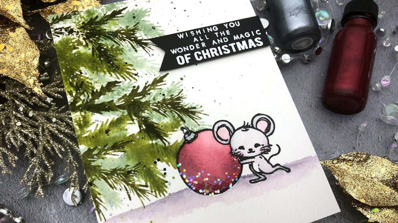 Watercolor Stamping
