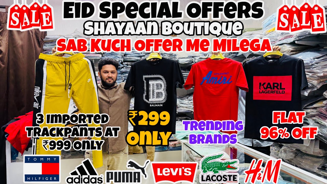 Eid Special Offers 🔥 | Flat 96% Off | Branded Tshirts,Bootcut Jeans,Pants| Branded Clothes in Mumbai