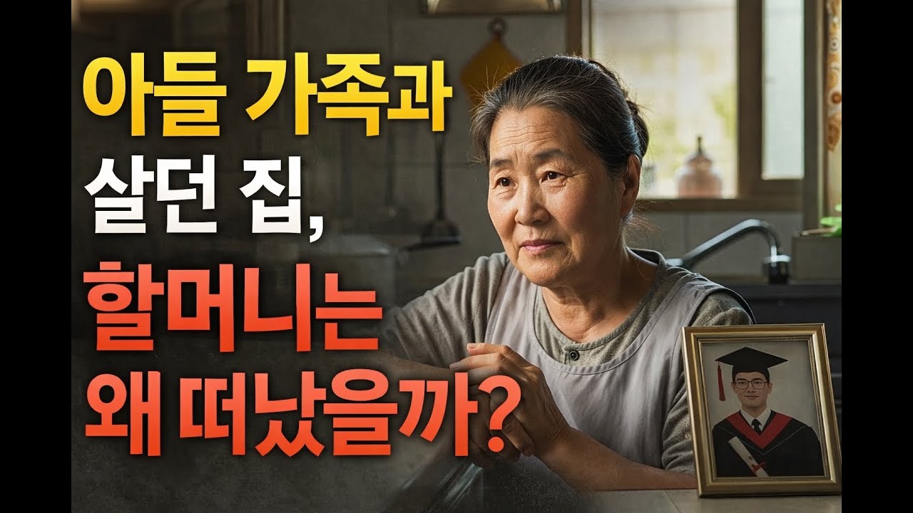 아들 가족과 살던 집, 할머니는 왜 떠났을까