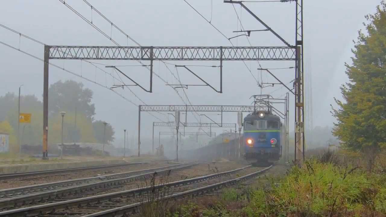 EU07-1523 z kontenerami + ST43-406 na popychu, Stary Kisielin