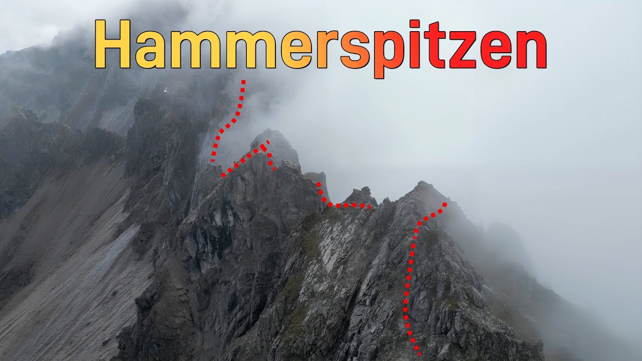 Hammerspitzen Überschreitung (2260m): Eine Hammer Tour!