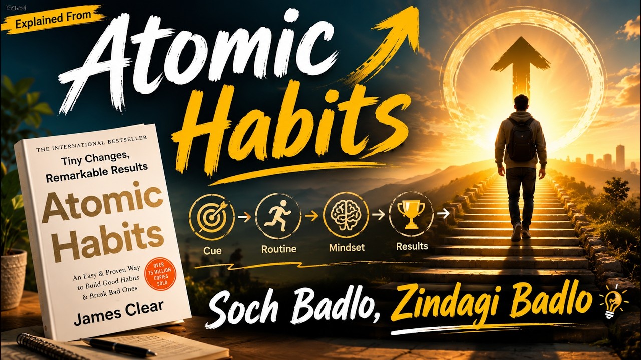 🔥Your Habits Are Writing Your Future | Atomic Habits Hindi Podcast🚀