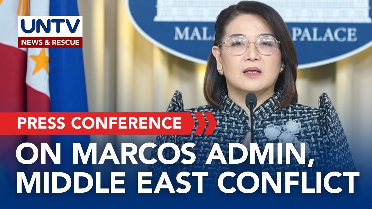 LIVE: Palace Officer Usec. Claire Castro holds a press conference I March 12, 2026