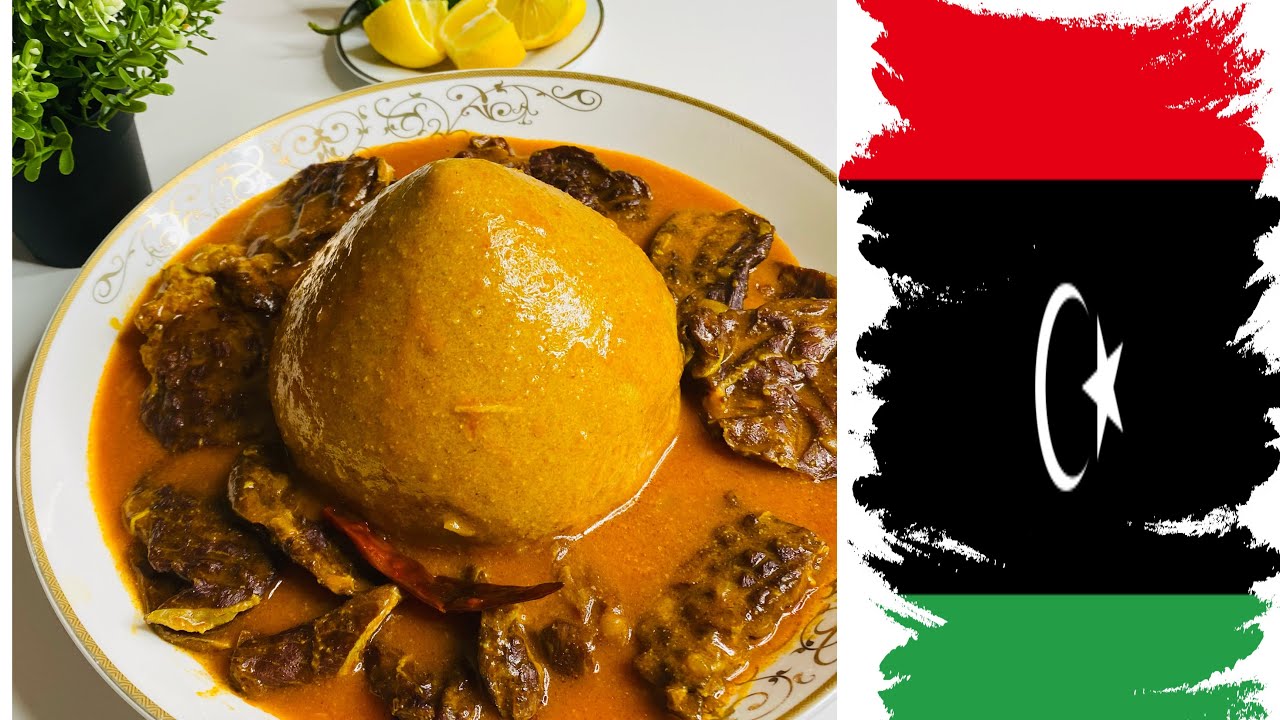 💪عيش وحساء بالقديد أكلة ليبية 🇱🇾شعبية بطريقتي بدون تعصيد ولا تعب/وصفات أم لقمان/Libyan recipes
