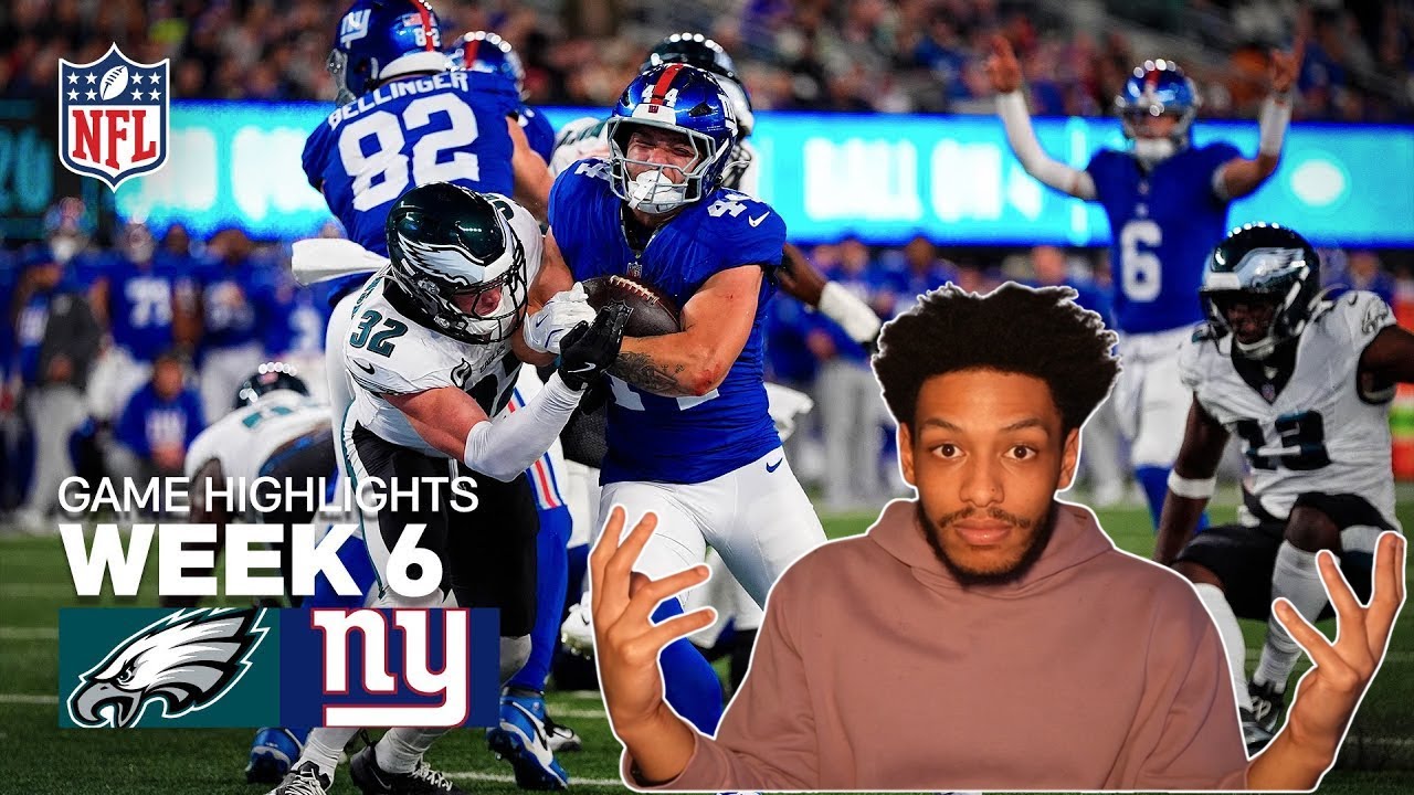 Philly What's Going On | Reacting to Philadelphia Eagles vs New York Giants | 2025 NFL Season Week 6