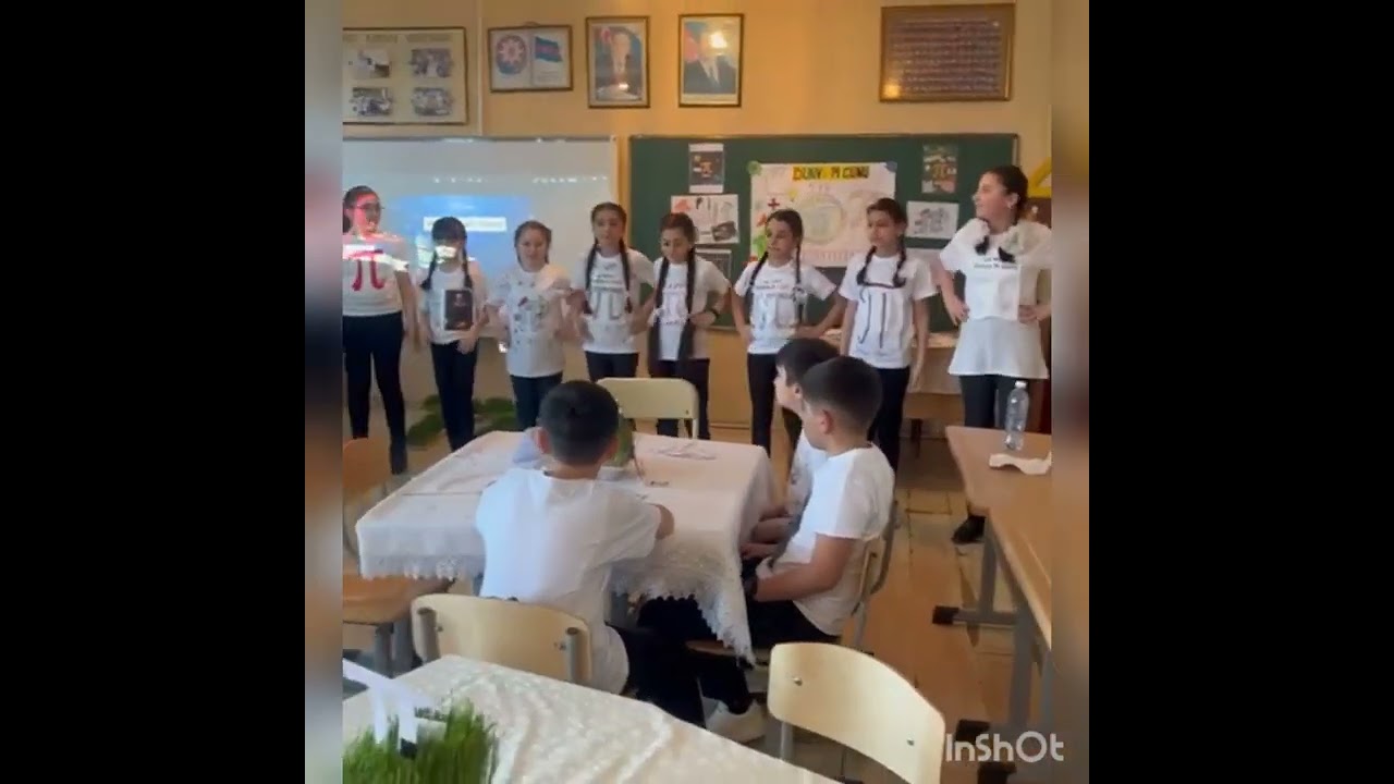 Dünya Pi gününə aid mahnı-Təfəkkür liseyi-Məntiq klubu