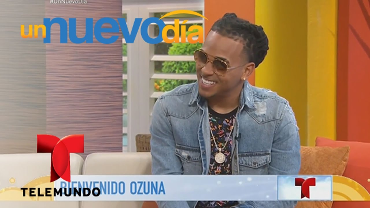 Nos visita Ozuna, el nuevo fenómeno de la música urbana | Un Nuevo Día | Telemundo