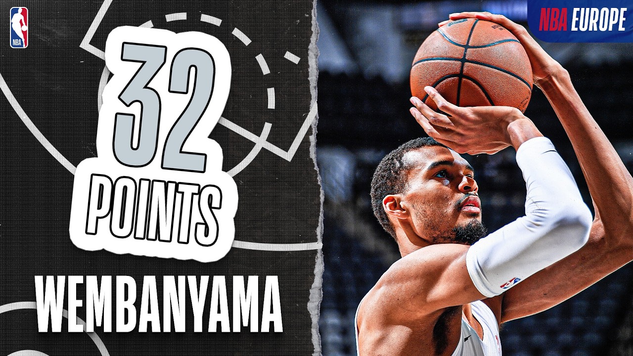 This Alien Is ON FIRE 🔥 Wembanyama's Best Moments v Hornets