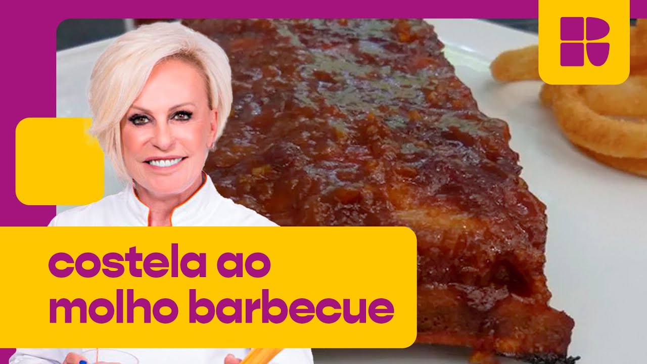 Costela ao molho barbecue | Ana Maria Braga | Mais Você