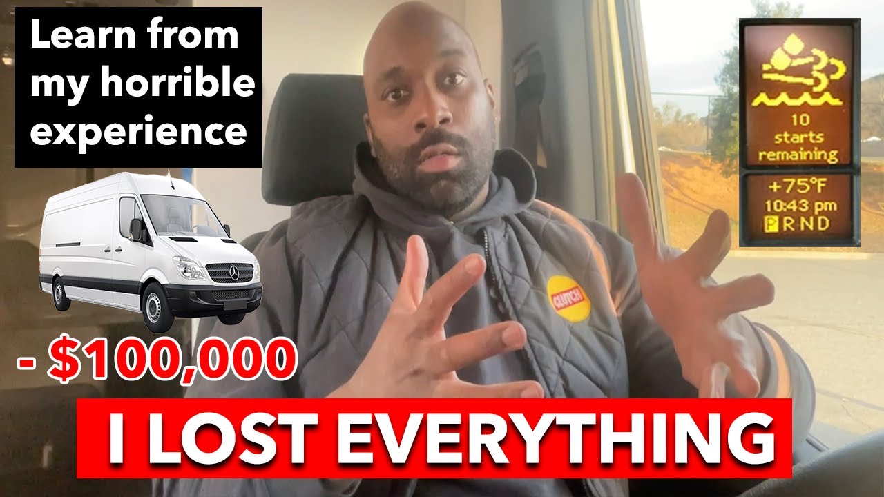 I lost over $100,000 in my cargo van business. Avoid this costly mistake