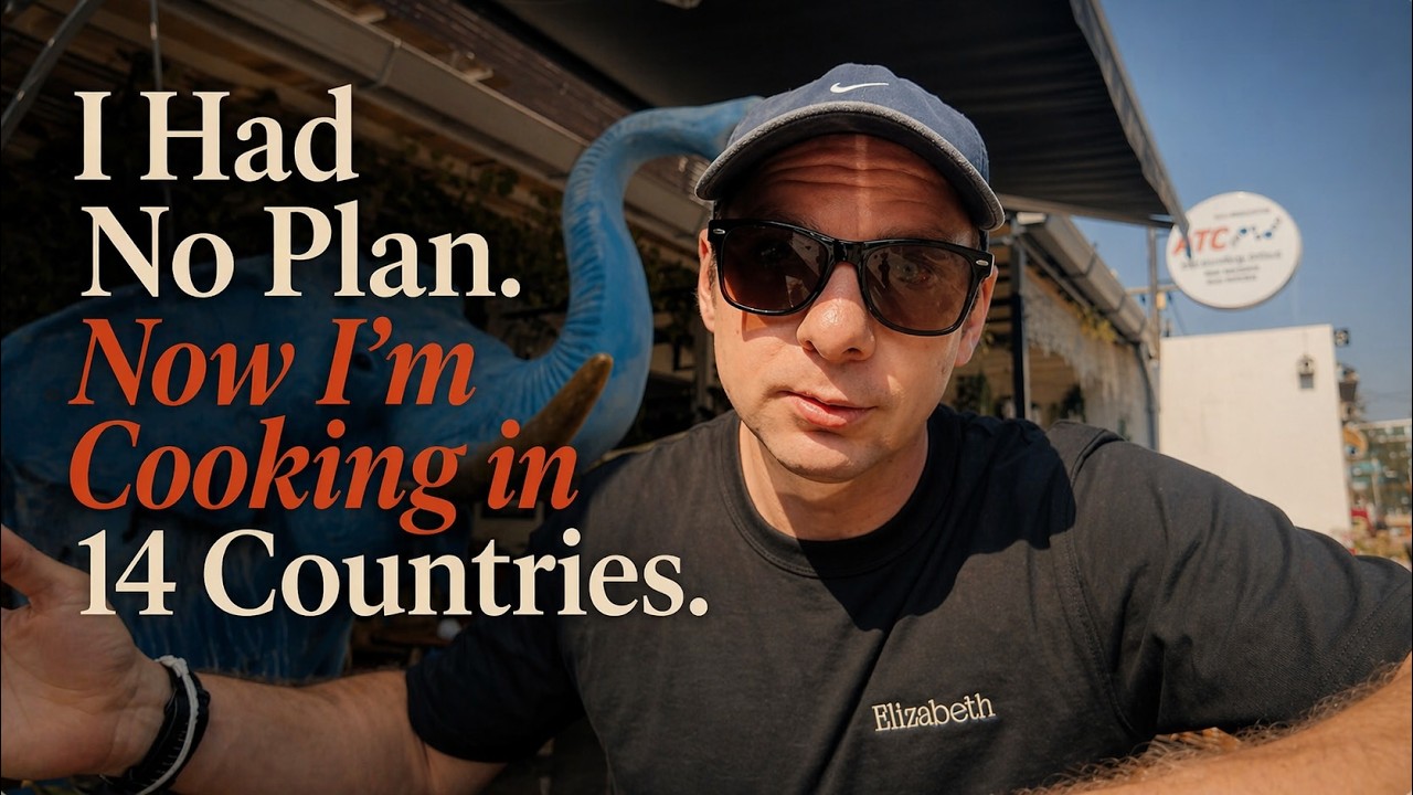 How I'm Planning a One-Year Culinary Journey Around the World | Where Is Chef Jason