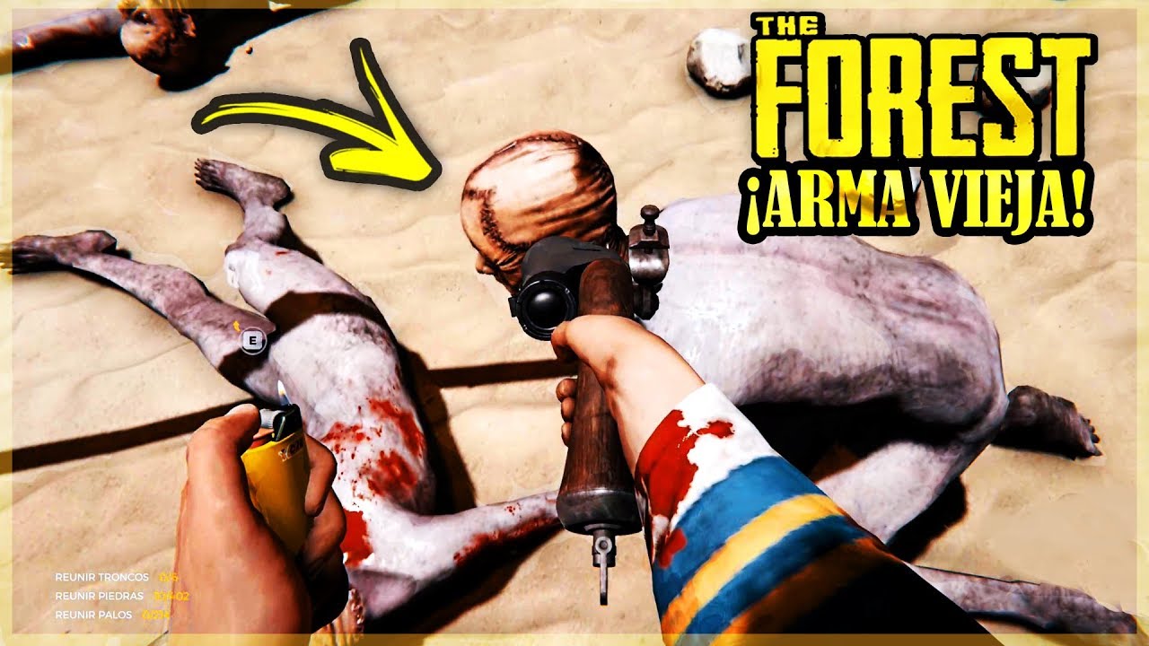 100% DE ARMA VIEJA *TODAS LAS PIEZAS* - THE FOREST #33