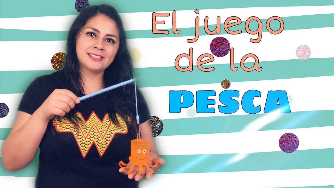 Juego de pesca | manualidades para niños | Juegos para hacer en casa | Juegos Educativos para niños