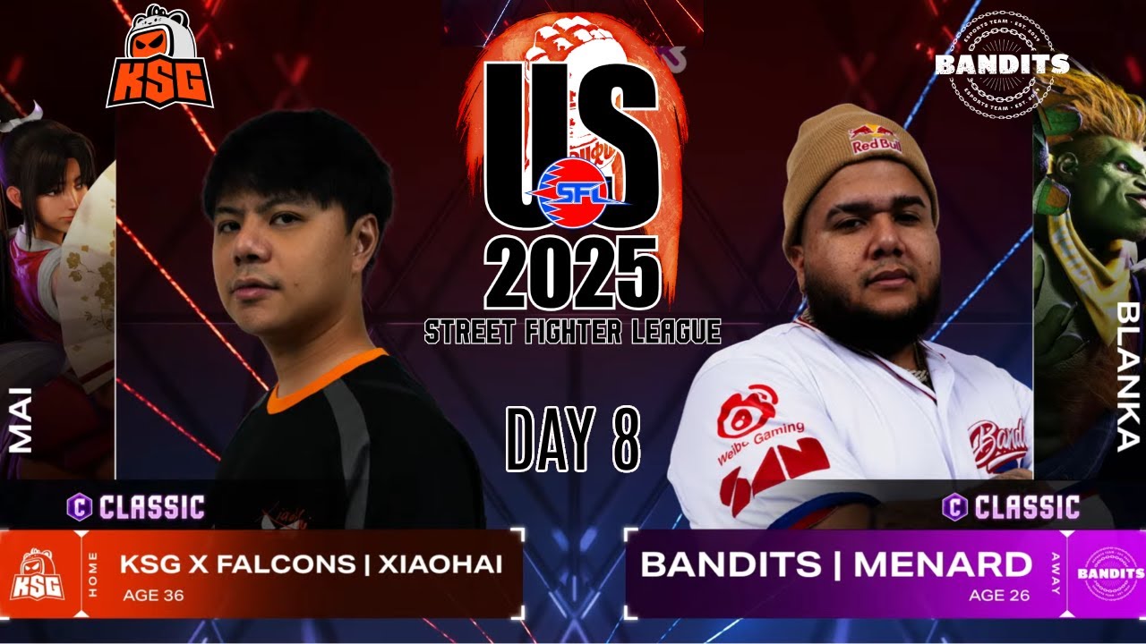 ⚡ MenaRD (Бланка) против Xiaohai (Май) — Street Fighter League US 2025