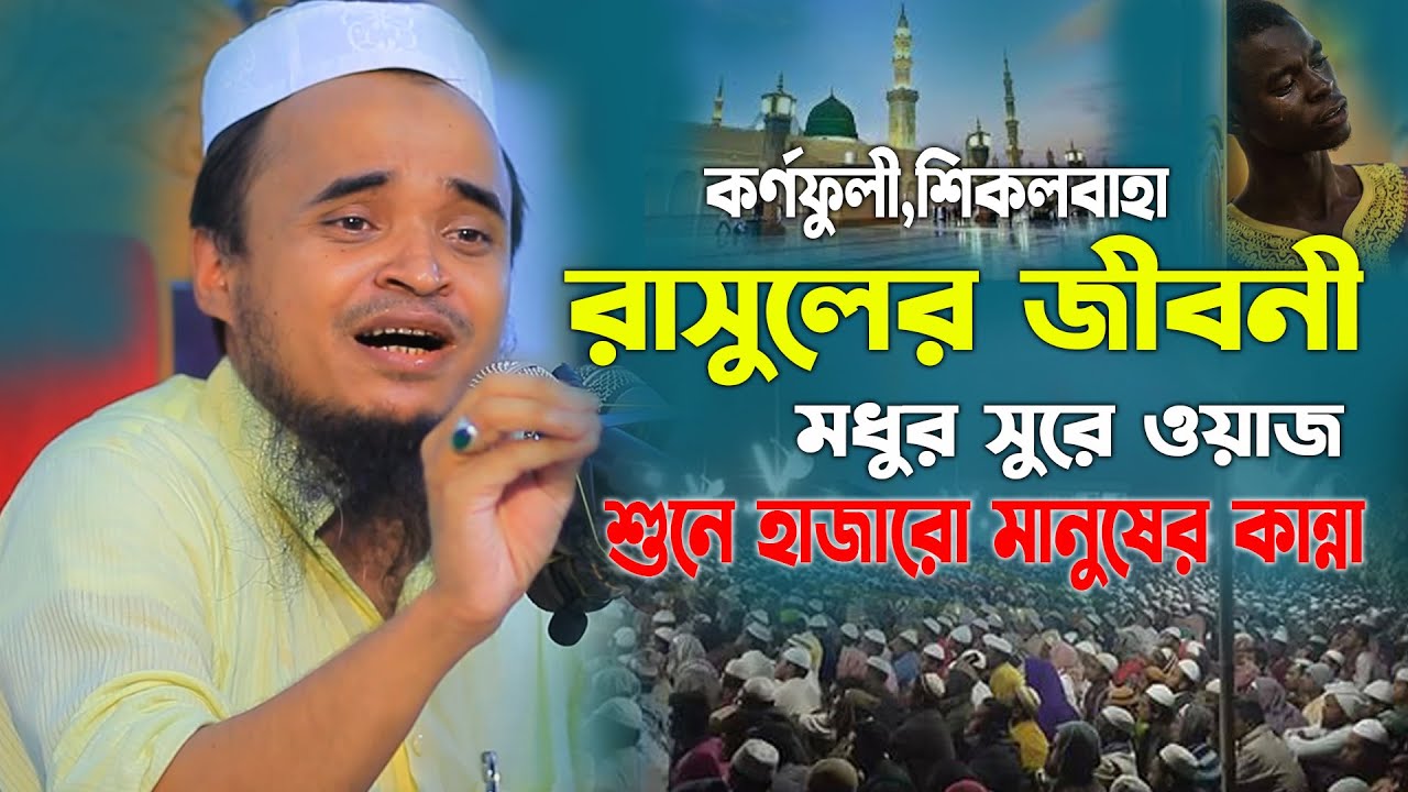 মধুর সুরে রাসূল সঃ জীবনী নিয়ে কান্নার ওয়াজ। মাওলানা আব্দুল্লাহ আল মারুফ ওয়াজ ২০২৪। Abdullah Al Maruf