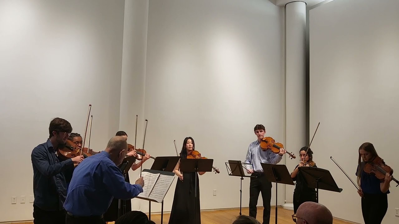 Gordon Jacob Suite for 8 Violas, performed by Samuel Rhodes and students from Juilliard Viola Dept