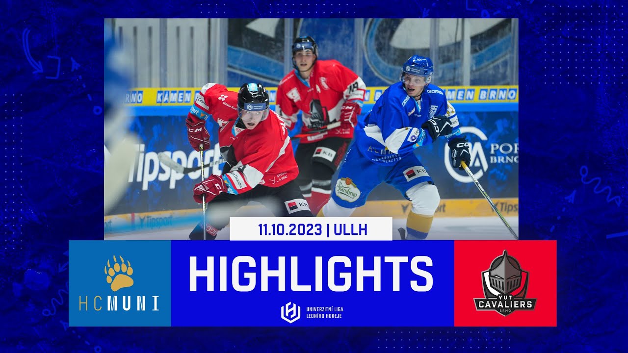 HC MUNI vs VUT CAVALIERS BRNO 1:3 | 11. 10. 2023 | ULLH 4. kolo