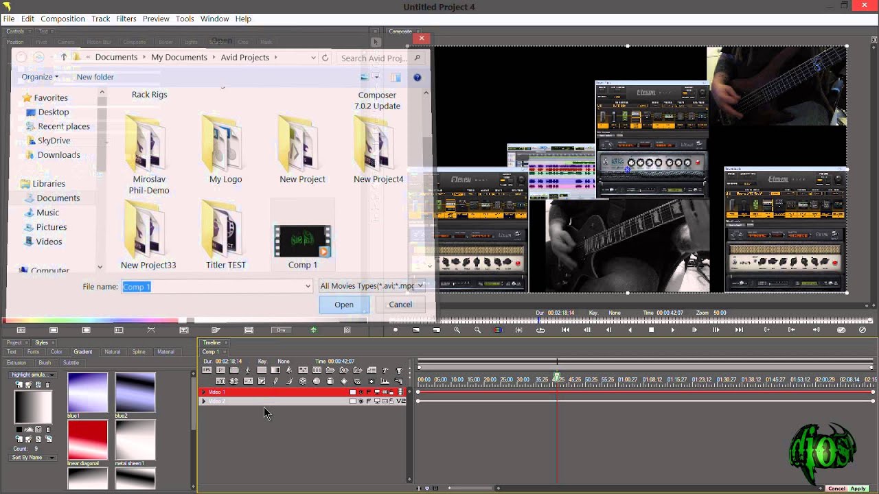 Avid FX - Creating a Rotating Bug/Logo (and use in Media Composer)