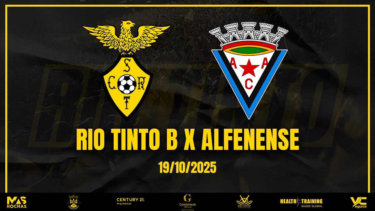 SC RIO TINTO B X ALFENENSE &mdash; DIVIS&Atilde;O DE HONRA
