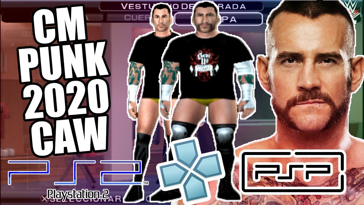 (PS2 - PSP) Crear CM Punk 2020 SVR 2011 Sin Sobrepasar el Límite de Capas (Caw formula)