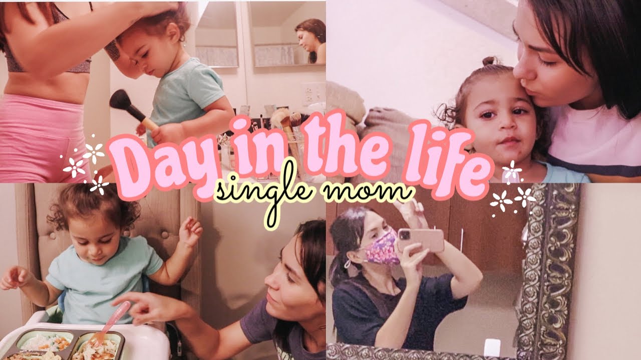 DAY IN THE LIFE OF A YOUNG SINGLE *working* MOM! | vlog