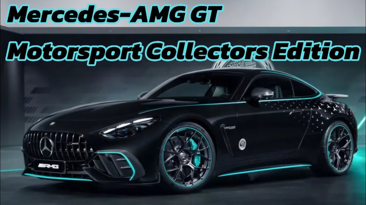 F1-Inspired Mercedes-AMG GT ‘Motorsport Collectors Edition’ Celebrates AMG’s Losing Streak