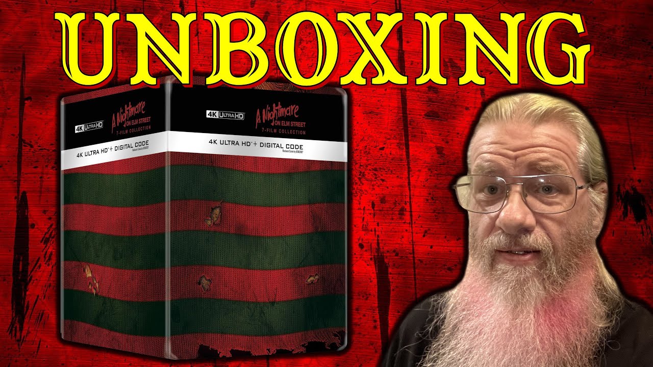 UNBOXING - A NIGHTMARE ON ELM STREET - 7-FILM 4K STEELBOOK COLLECTION - ZAVVI