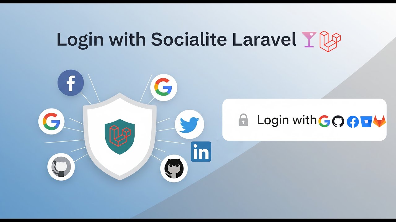 Google Authentication in Laravel 12 Made EASY with Socialite | Login With Google, Github, Facebook