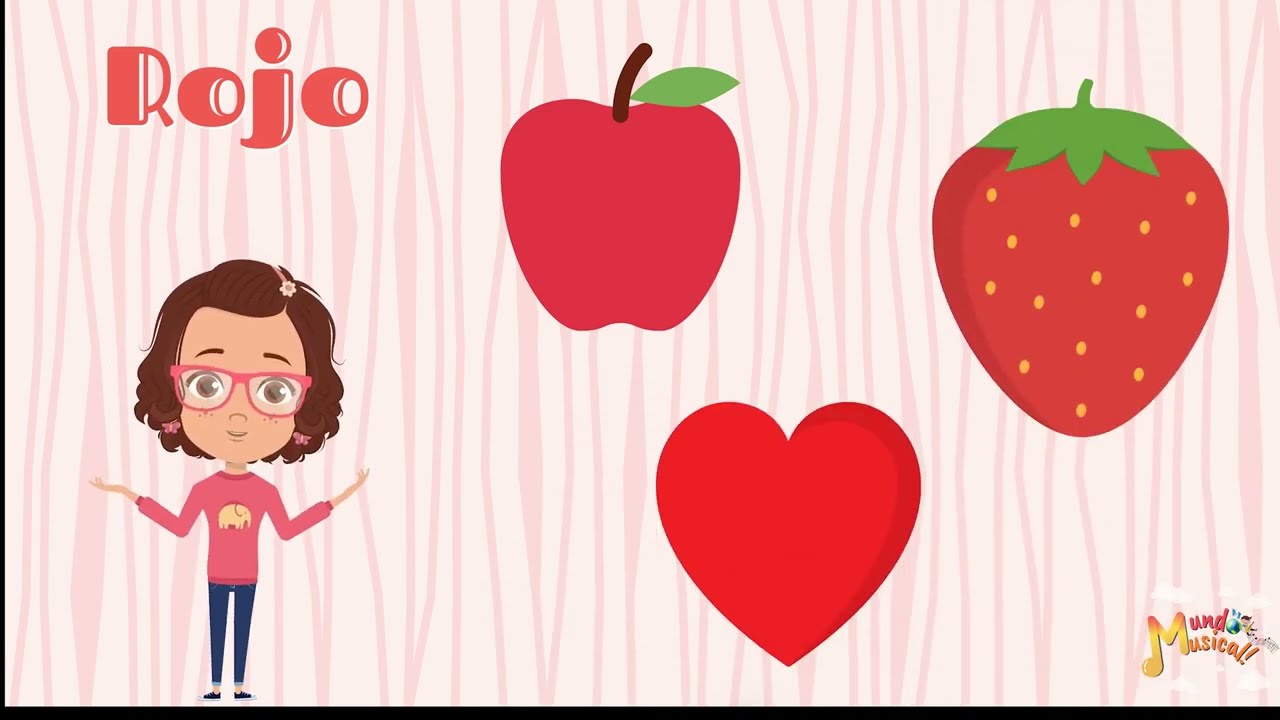 Canción de los colores primarios. Música divertida para aprender