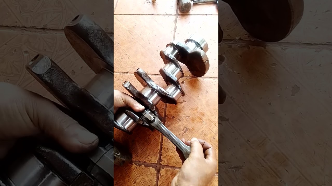 Conferindo a folga do virabrequim 
