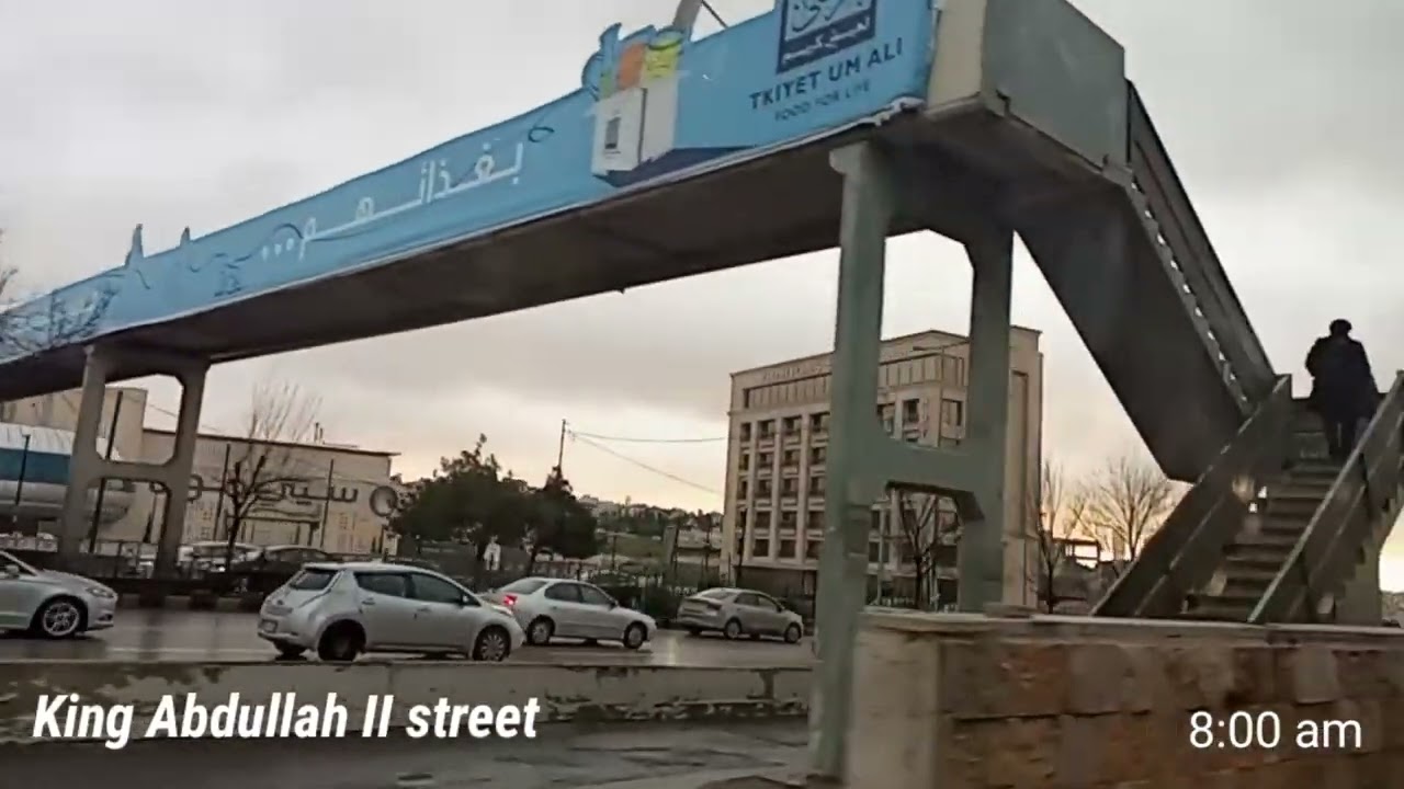 No traffic in Jordan at early in the morning trip.. let's go!