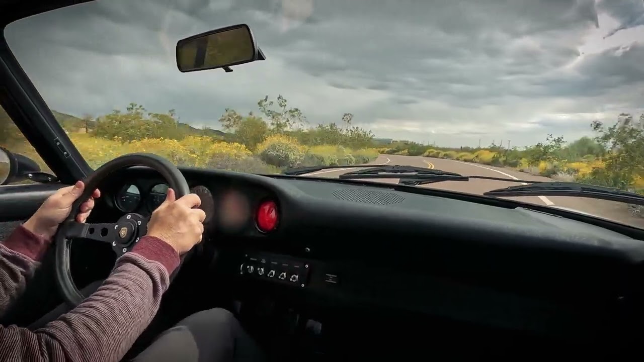 Backdated Twin Plug 1984 Porsche 911 Carrera Coupe Test Drive