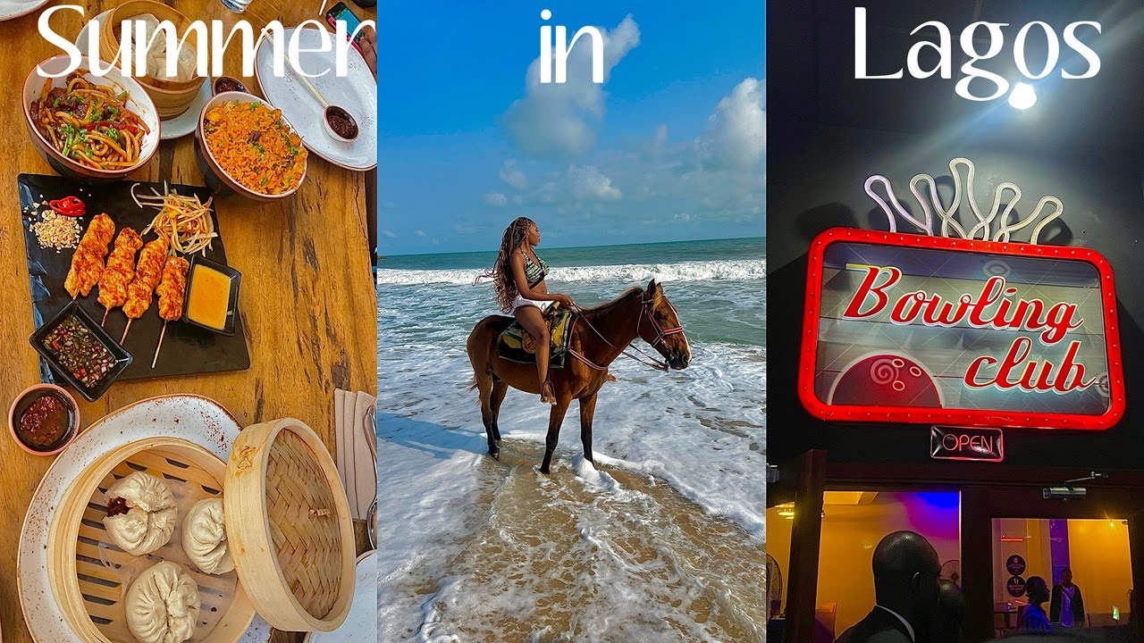 lagos staycation vlog | apartment tour, paint and bake,rufus and bee arcade, horse riding,beach days