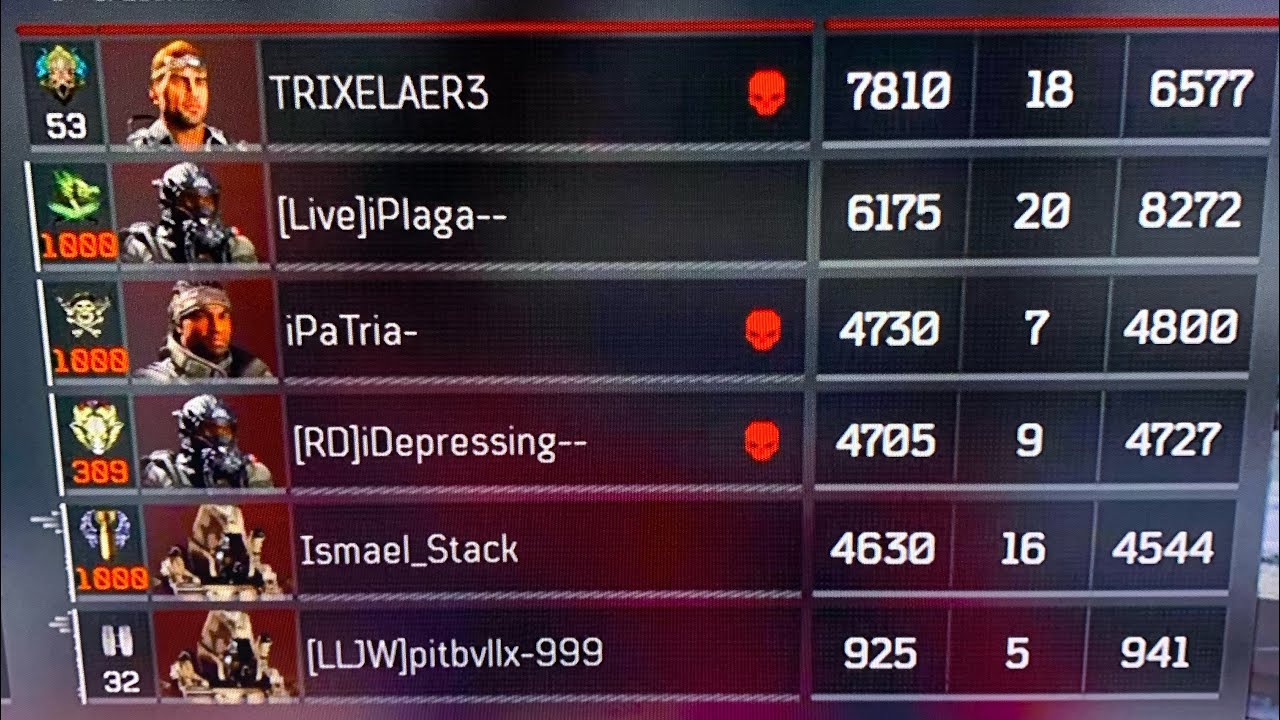 Late join comeback against iPlaga 5 man (COD BO4)