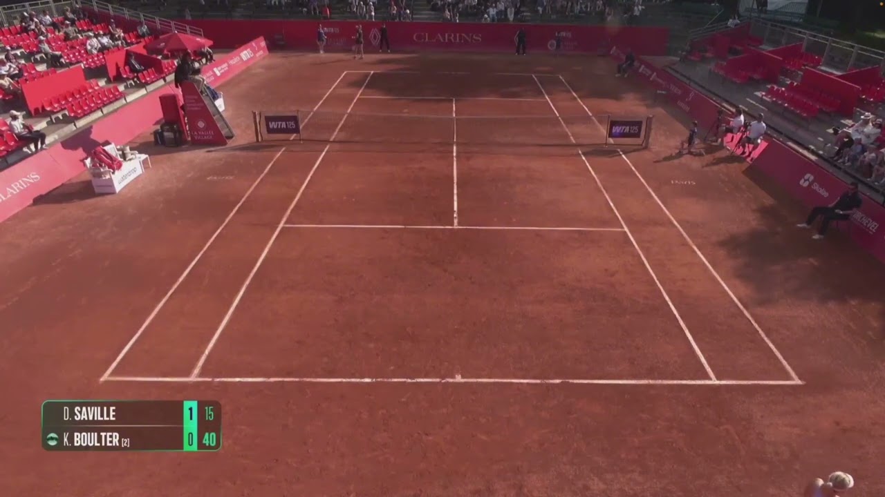Daria Saville vs Katie Boulter (WTA 125 Trophée Clarins Full Match)