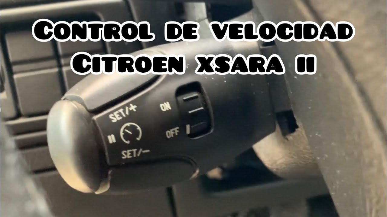 Cómo instalar control de velocidad en citroen con ecu Bosch