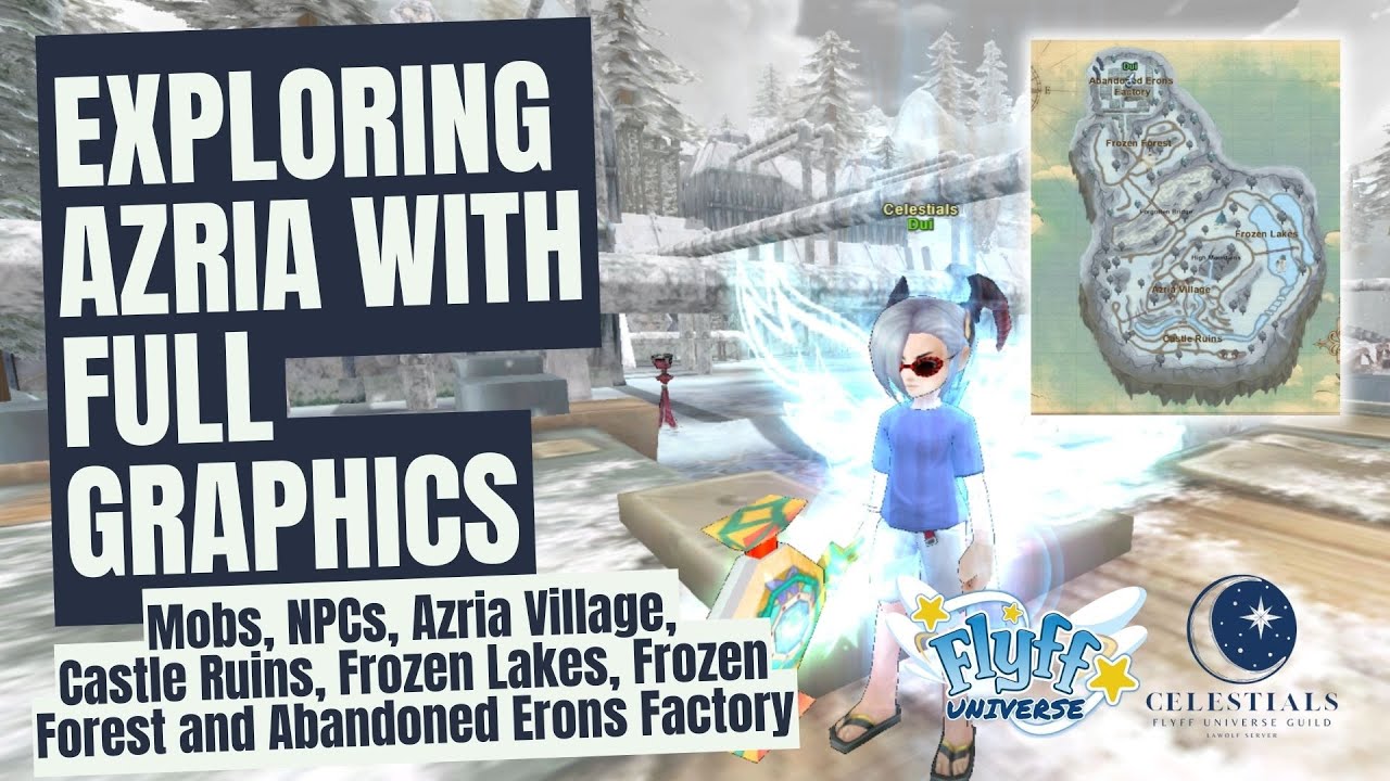 Azria in Flyff Universe is so Beautiful!!