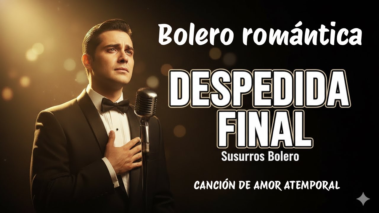 La Última Serenata, Bolero Romántico de Desamor, Voz Masculina, Despedida Final, Susurros Bolero