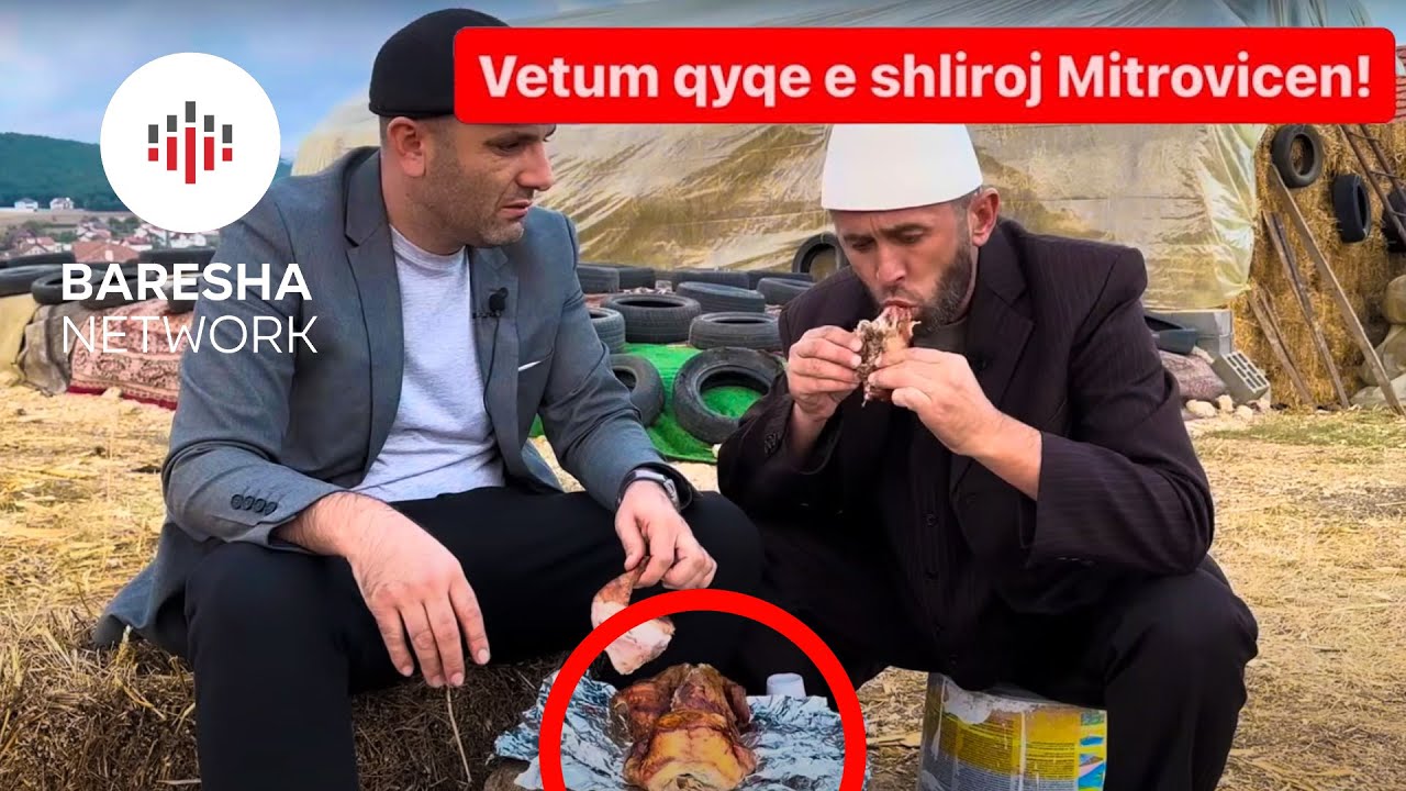 Sa krisi ne Mitrovice, Biba e dhezi Traktorin me ike per Shqipni! Ah para 1 Jave ke Trim!