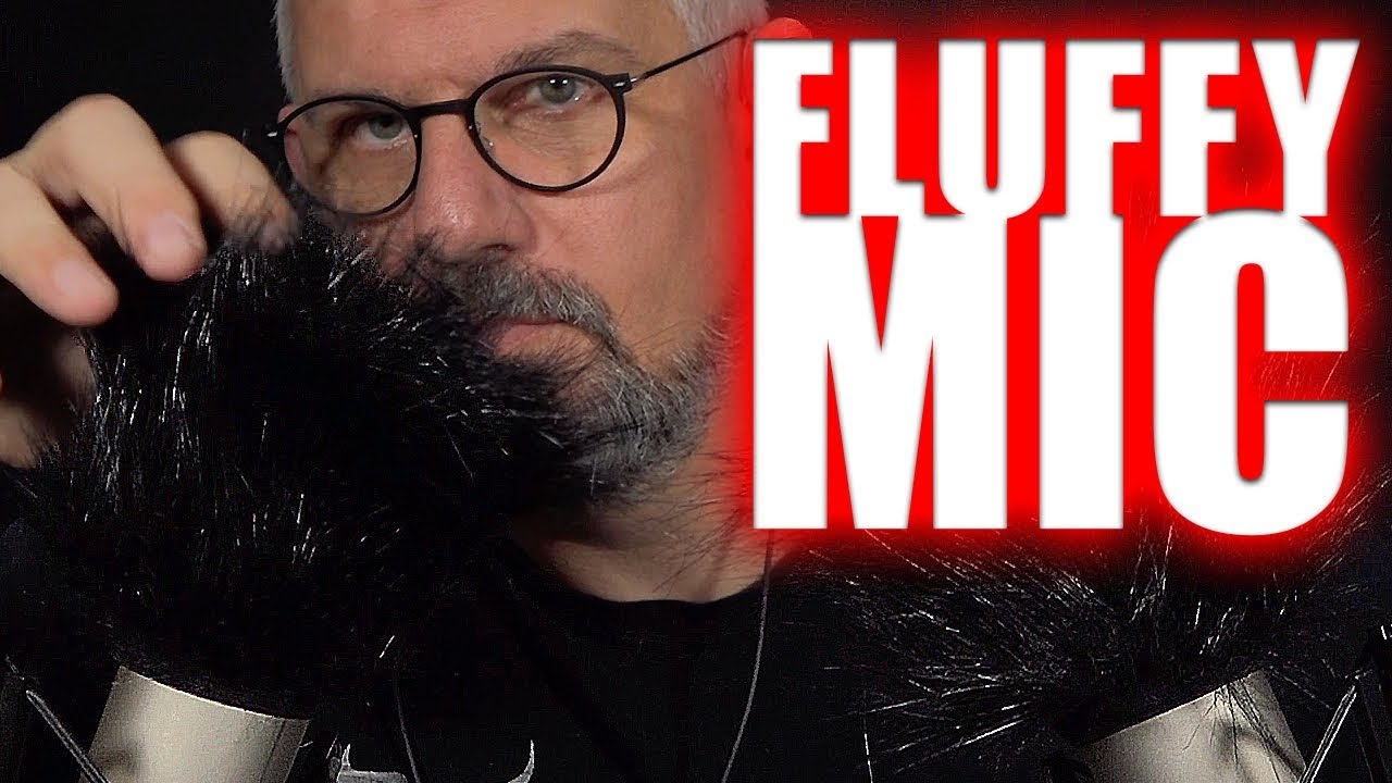 ASMR | Fluffy Microphone Touching | NO TALKING