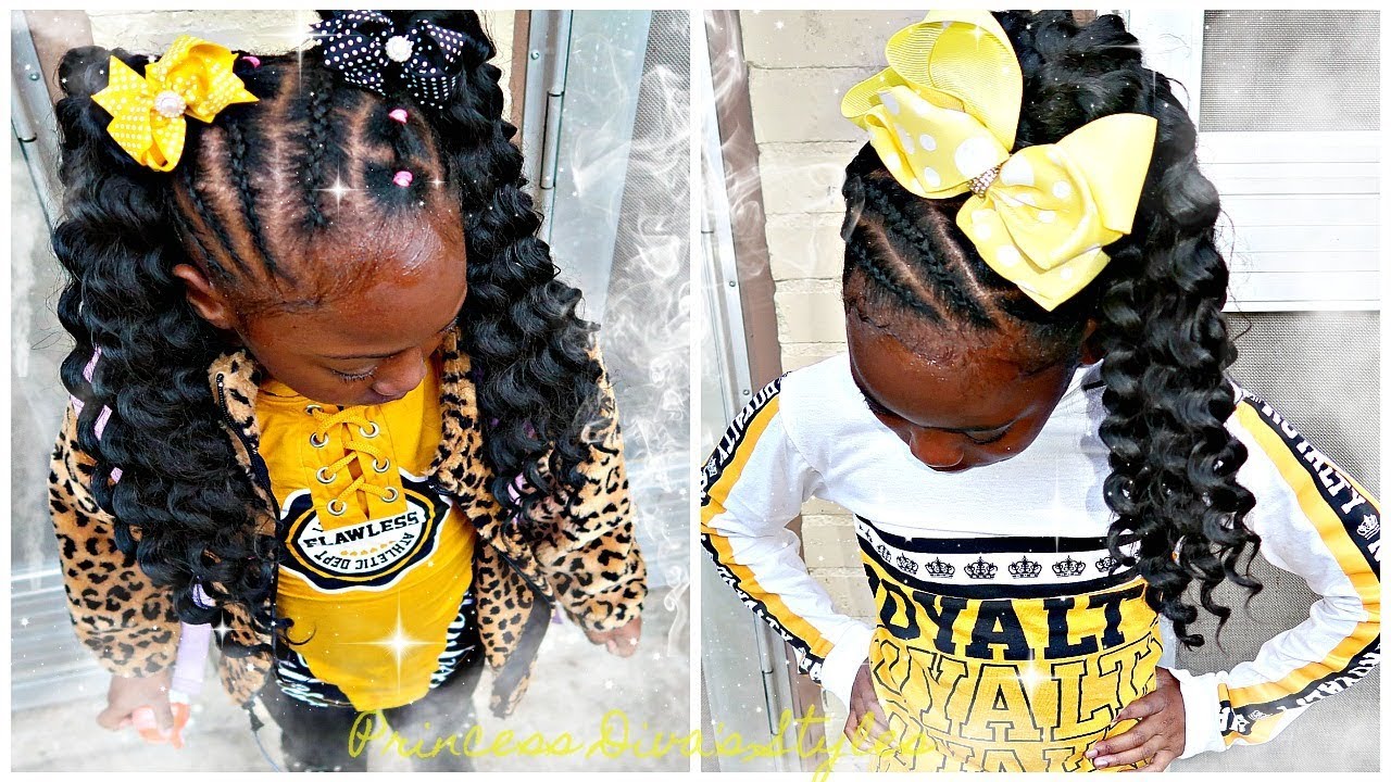 Protective Hairstyles Featuring Trendy Tresses Goddess Curls Crochet Hair