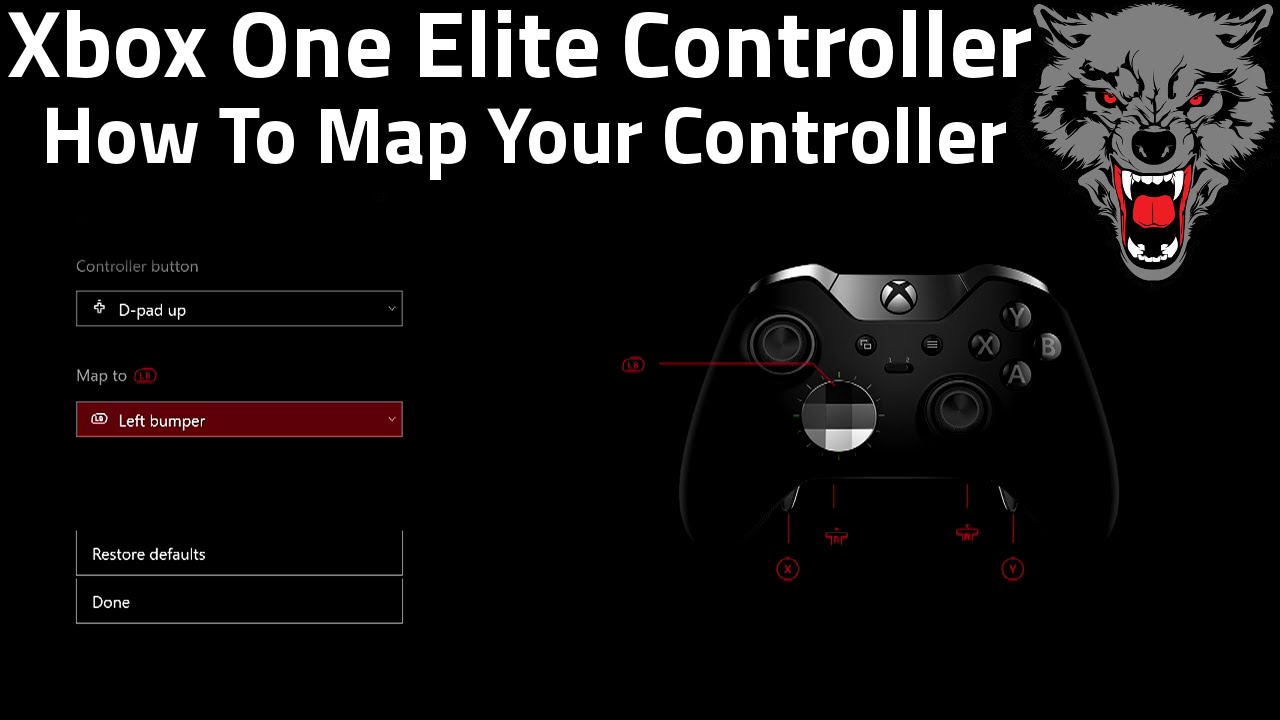 How To Map Your Xbox One Elite Controller