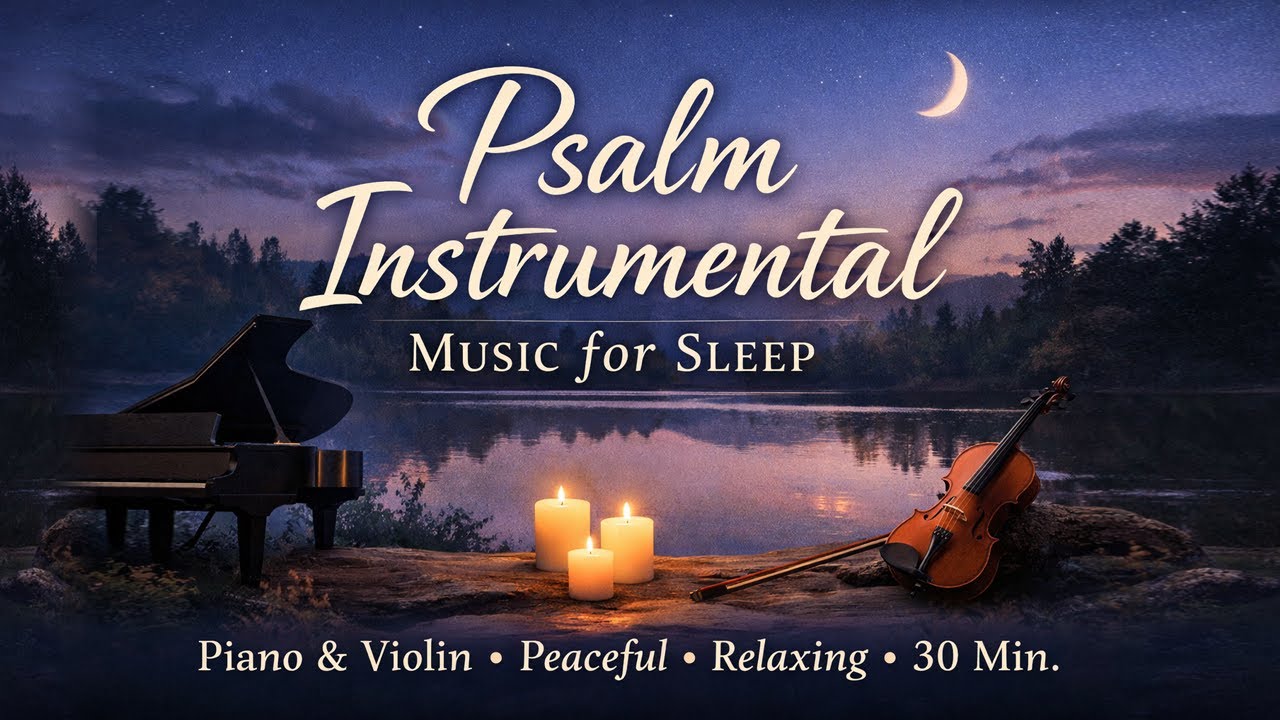 Psalm Instrumental Music for Sleep | Peaceful Piano & Violin (38 Minutes)