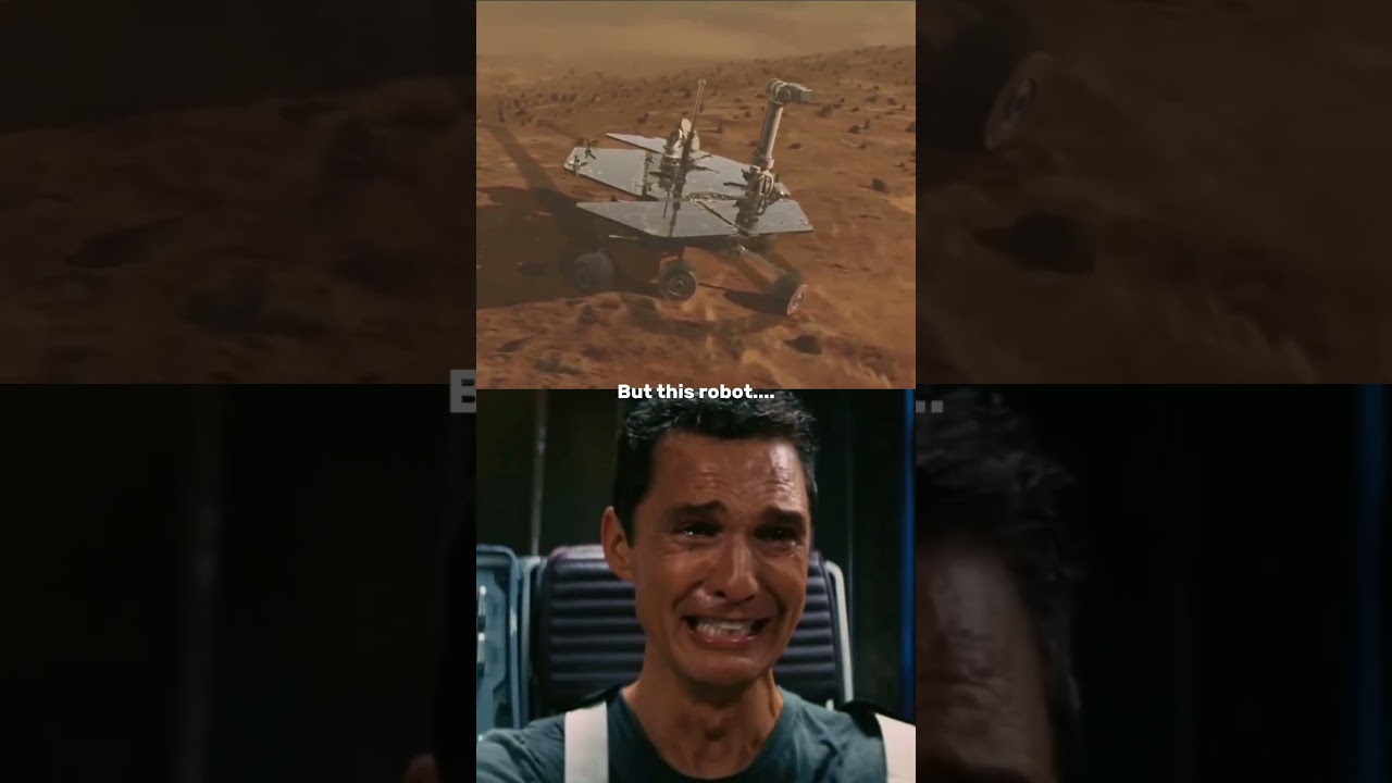 The sad story of robot #space #earth #mars