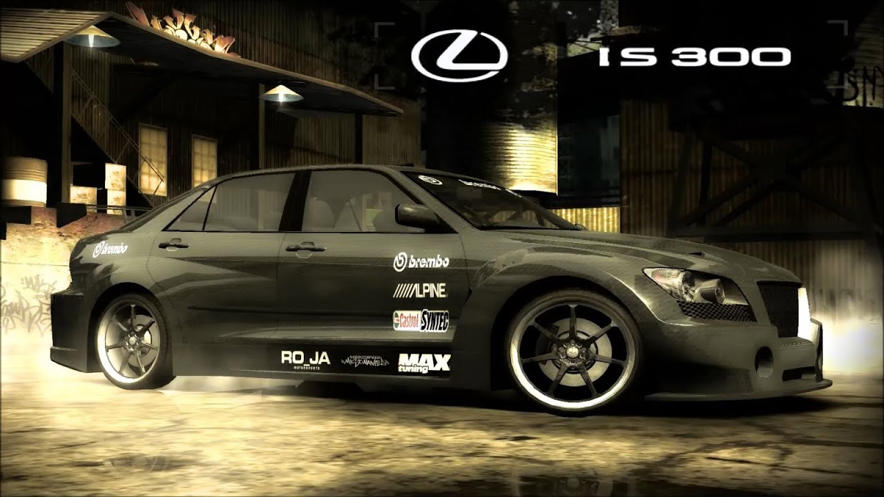 Need for Speed Most Wanted - Lexus IS300 - Race