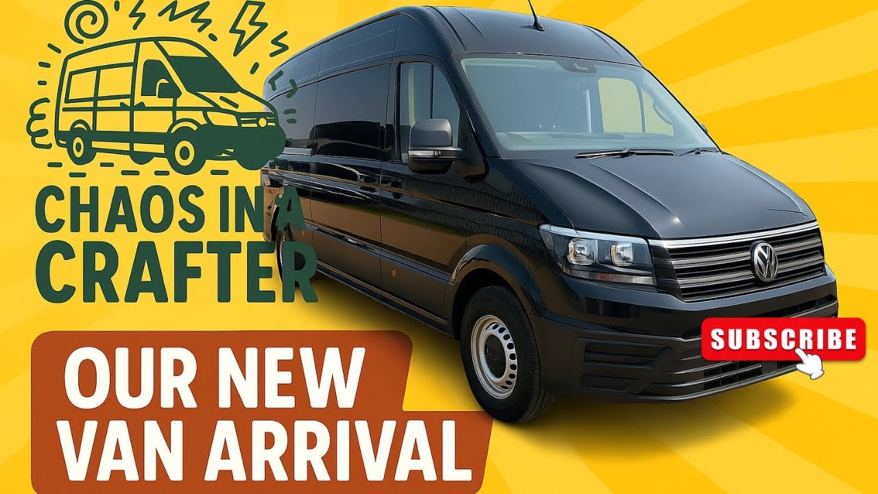 WE BOUGHT A VW CRAFTER - Meet The Van & More - Van Build Episode 1